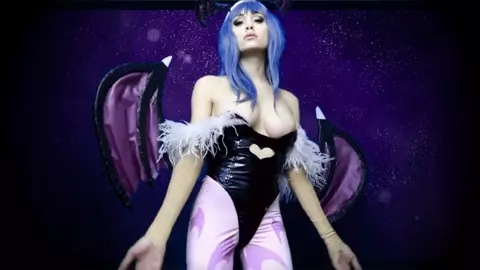 Kylie Maria XXX – Kylie Maria In Sexy Succubus Morrigan Teases Strokes For You