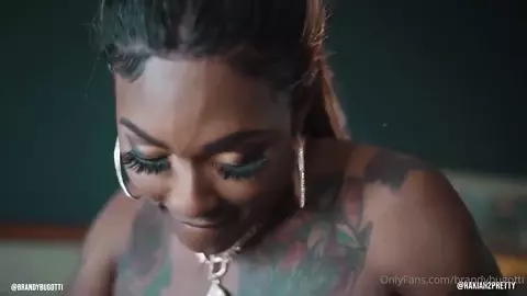 Ts Parris and Brandy Bugotti Share's One Bottom Guy