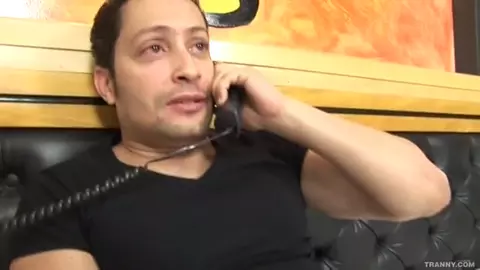 Beautiful Shemale Fucks With A Man