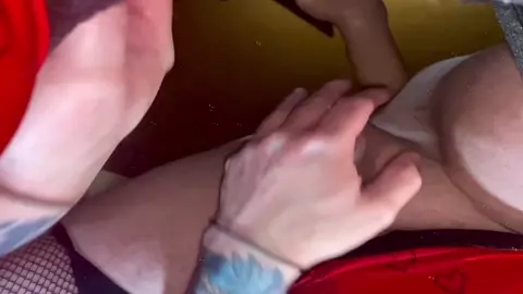 First Video of the Hubby crossdressing for me