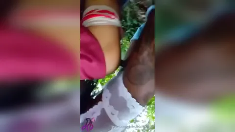 Renate fucks guy in Public