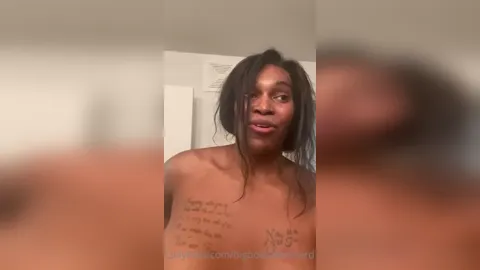 Showing asshole - Big Booty Tech Nerd - Vertical video