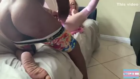 Cute Sissy takes BBC