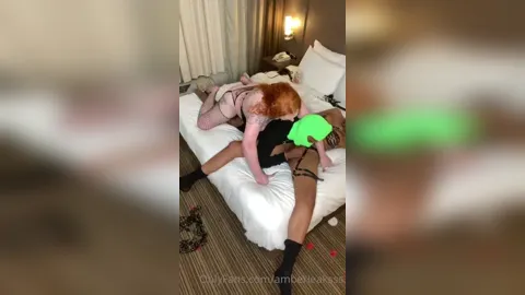 2 ts dom 1 guy (ful vid on priv)