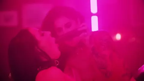 Angela White, Joanna Angel, Aubrey Kate  orgy in Drive