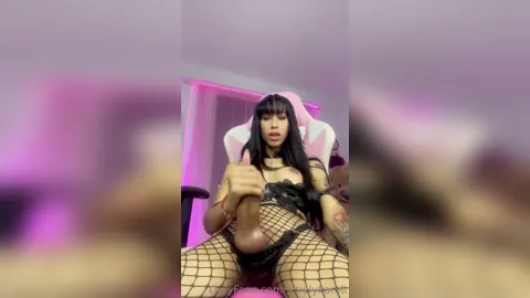 ONLYFANS LOVELYKAROLL LATINA BIG COCK JERKS OFF AND CUM