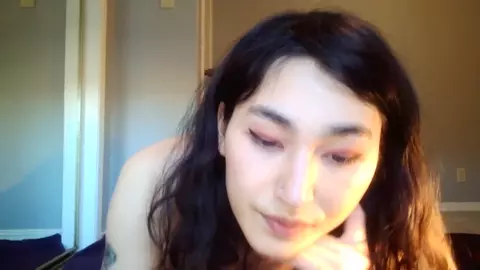 Sissy slut Sarai aka Jae Schwartz teasing her twinky body and jacking off