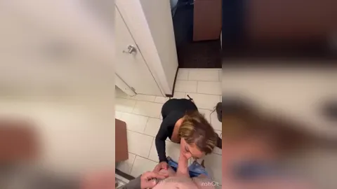 Ts perla changing room deep throating blowjob and cum swallow