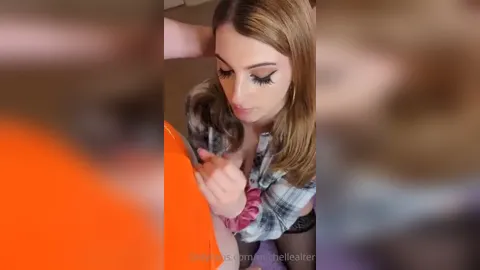 Michelle Alter Blowjob With Deepthroat POV
