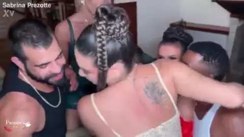 Sabrina and Paloma in new orgy