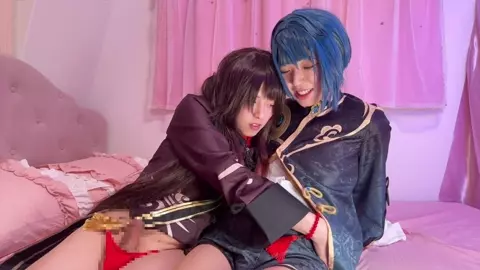 Hu Tao  Xingqiu Cosplay Traps
