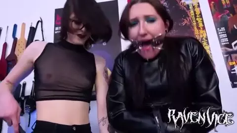 Autumn Rain Fucks Raven Vice BDSM