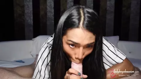 Baseball Freak Grand Slam Frottage Cum - Mickey 1 (LadyboyObsession.com) (1080p)