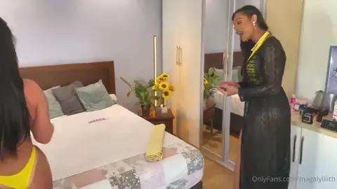 Magaly Vaz Doggystyle And Riding Big White Cock in Hotel Room